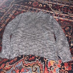 Free People Marled Grey Knit Women's Sweater